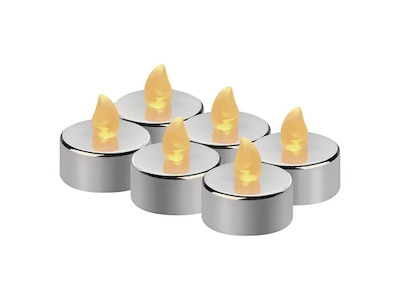 EMOS LED Fyrfadslys 6-PAK m/batterier