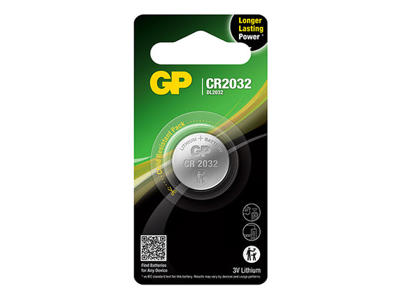 GP Lithium CR2032 Batteri | 1-Pak