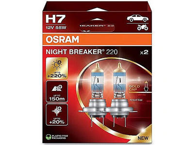 H7 OSRAM Night Breaker 220 55W 12V | 2-Pak