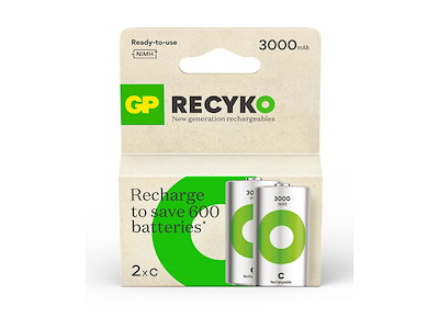 GP ReCyko C Batteri | 2-pak