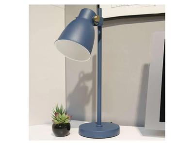 Bordlampe Blå Metal E27