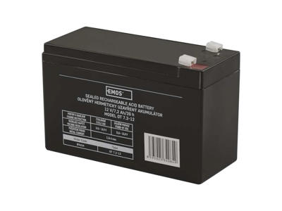 EMOS Blybatteri AGM | 12V | 7,2Ah