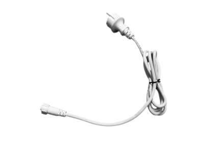 Tilslutningsledning 1,5M - Hvid 230V IP44