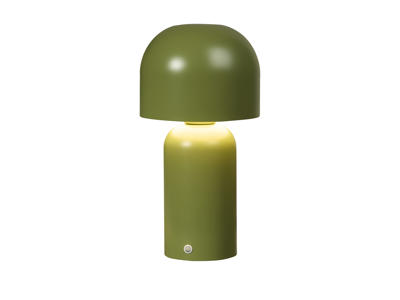 Mushroom Bordlampe | Olivengrøn | Trådløs & Genopladelig