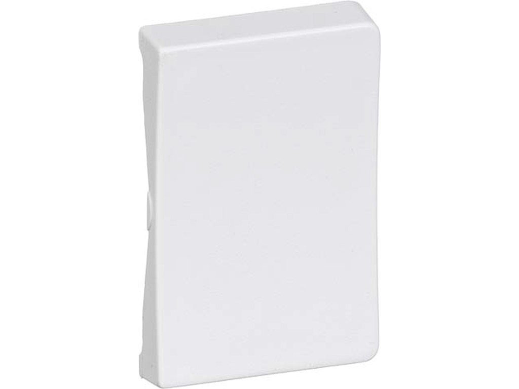 LK Opus 66 tangent for dobbelt afbryder – hvid