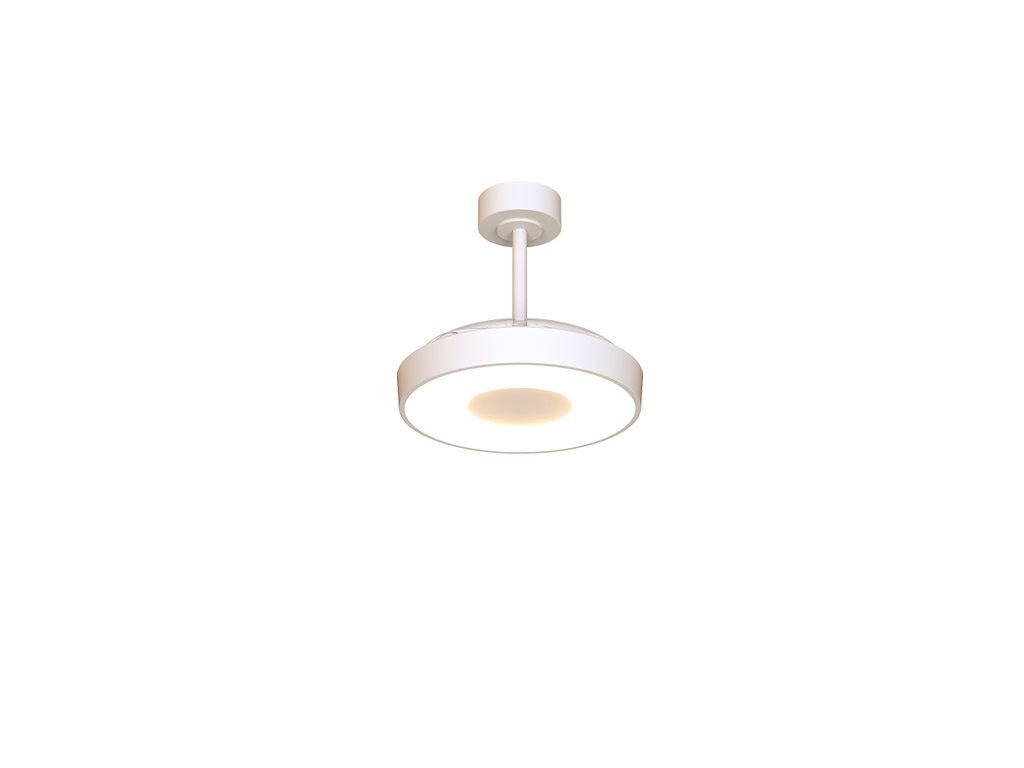 Mantra Coin Fan Mini Smart Loftventilator med LED-Lys Hvid App