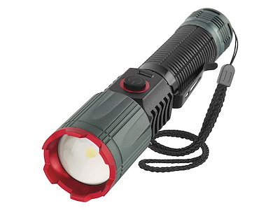 EMOS LED Lommelygte Metal Light Boost IP44  m/clips + Powerbank