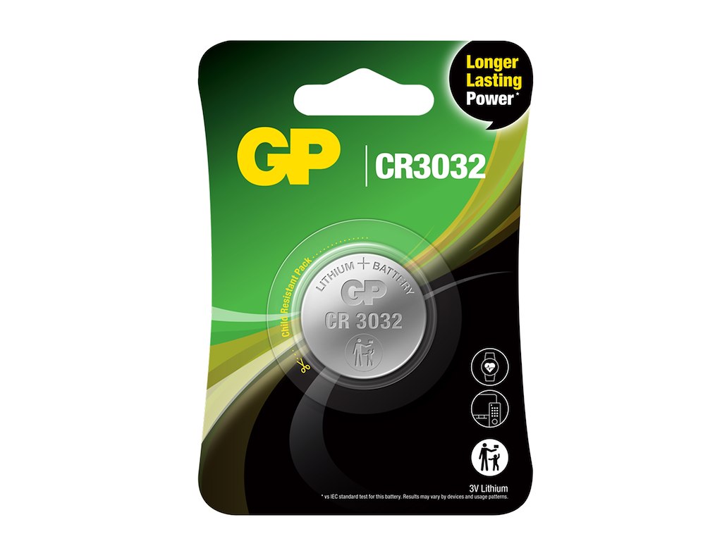 GP Lithium CR3032 Batteri | 1-Pak 