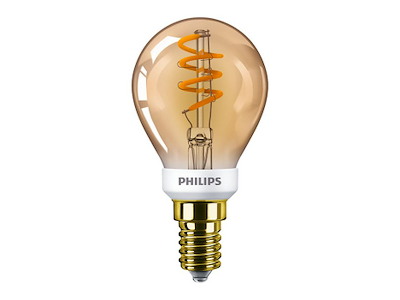 Philips LED Krone 3,5W (15W) Gold E14