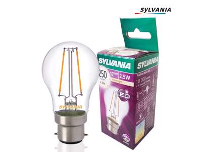 Sylvania LED Krone Filament 2W Toledo Klar (25W)