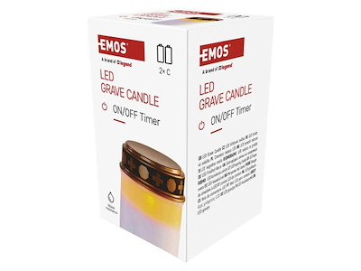 EMOS LED gravlys m/timer