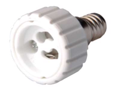 Adapter Fra Sokkel E14 Til GU10