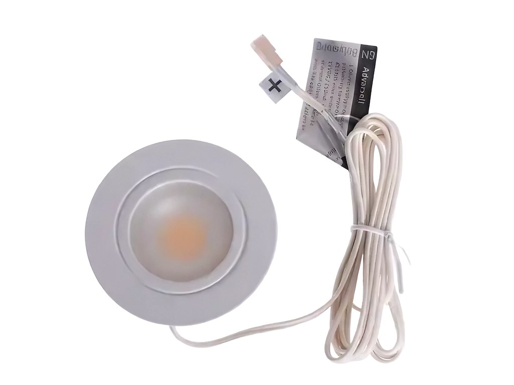 DIOSPOT LED Møbelspot 3W (20W) 2700K Ø55mm Aluminium