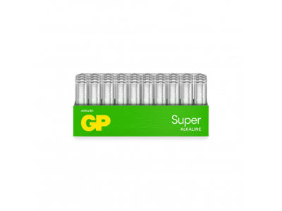 GP Super Alkaline AAA Batteri | 40-Pak