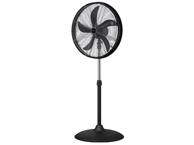 Westinghouse Yucon I Gulvventilator 50 cm Sort/Sølv