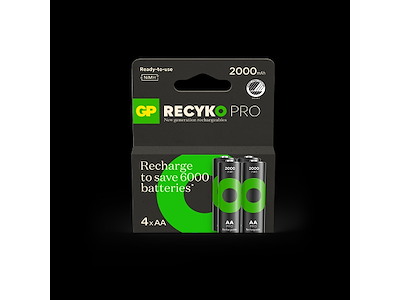 GP ReCyko PRO AA Batteri | 4-pak