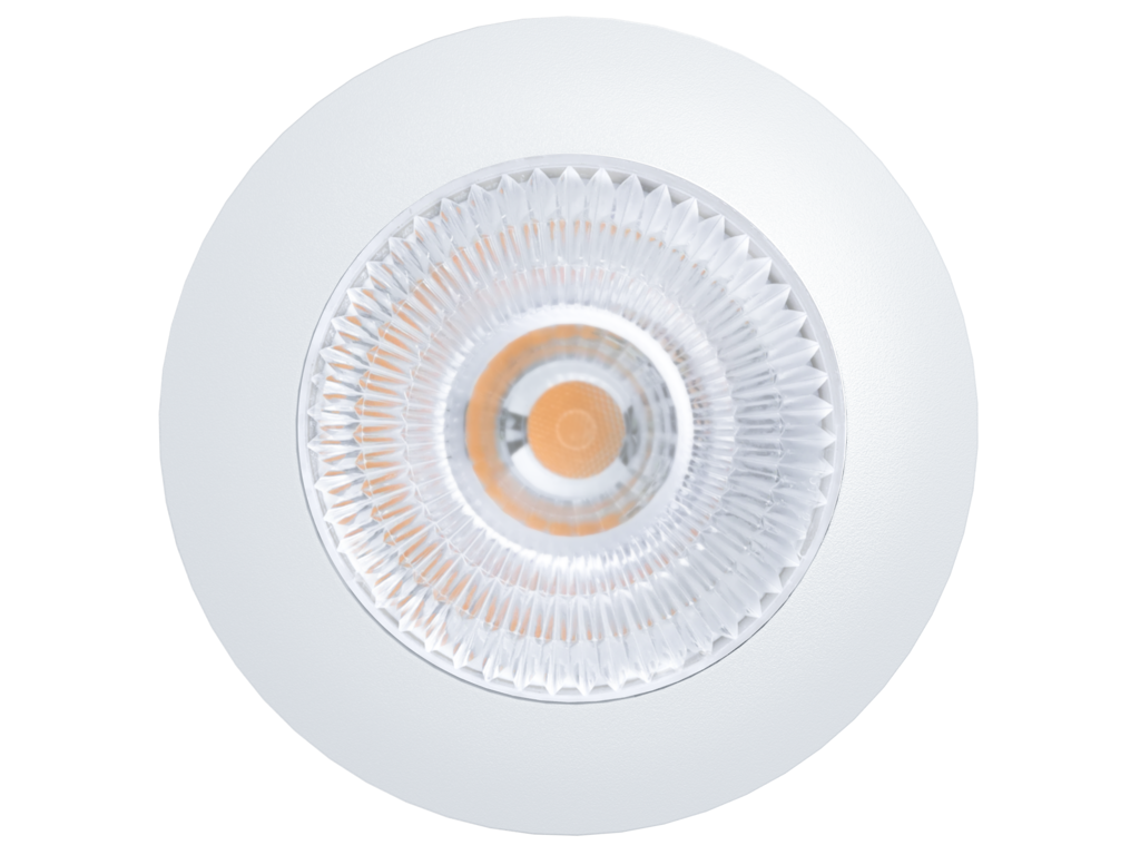 LED Indbygningsspot Hvid 12V 3000K ø68