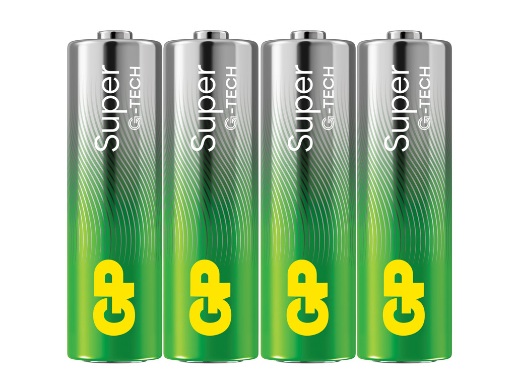 AA Super Alkaline Batterier | 4-Pak