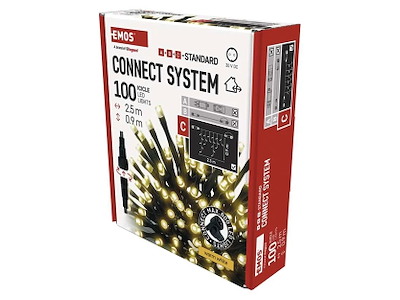 EMOS Connect System Standard (C) LED Istaplyskæde Varm Hvid