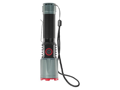 EMOS LED Lommelygte Metal Light Boost IP44  m/clips + Powerbank