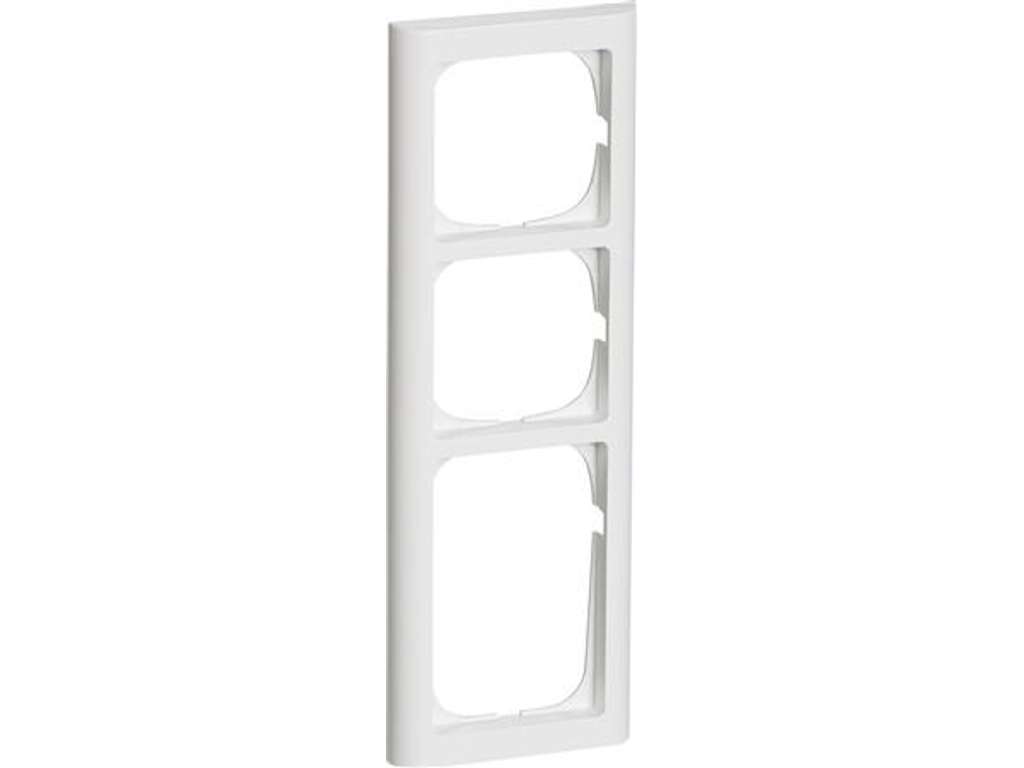 Ramme 63 Softline Hvid 3½ Modul