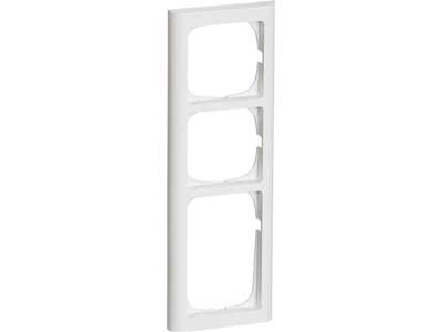Ramme 63 Softline Hvid 3½ Modul