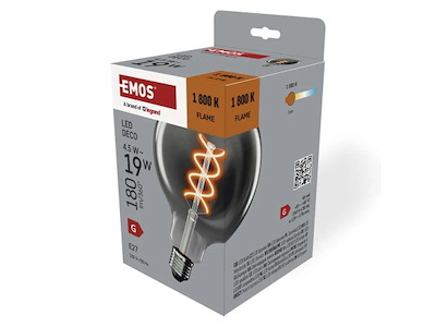 EMOS LED Globe Pære 4,5W Vintage 1800K E27