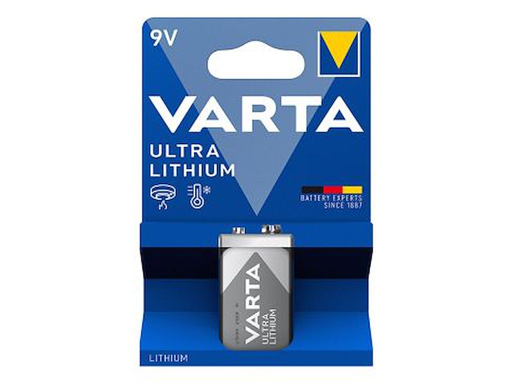 Varta Professional Lithium 9V Batteri | 1-Pak