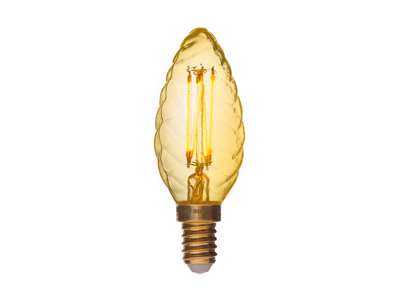 Danlamp LED Krystalkerte Gold 2,5W (25W) 2000K E14 | Dæmpbar