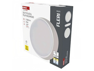 EMOS FLERI LED Plafond 20W IP65 CCT