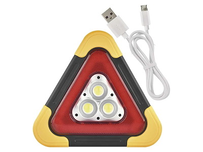 EMOS LED Advarselstrekant COB LED & Rød LED