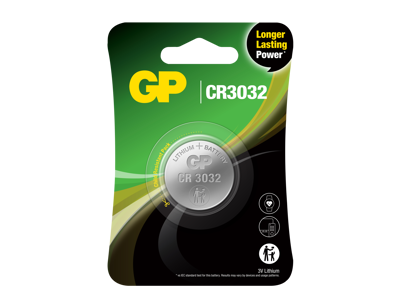 GP Lithium CR3032 Batteri | 1-Pak 