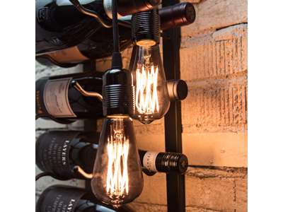 Danlamp Edison Smoke LED 4W (40W) 2000K E27 | Dæmpbar