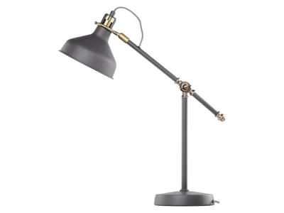 Bordlampe Retro Grå Metal E27