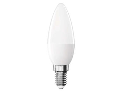 EMOS LED Kerte 5,5W (40W) Mat 3000K E14