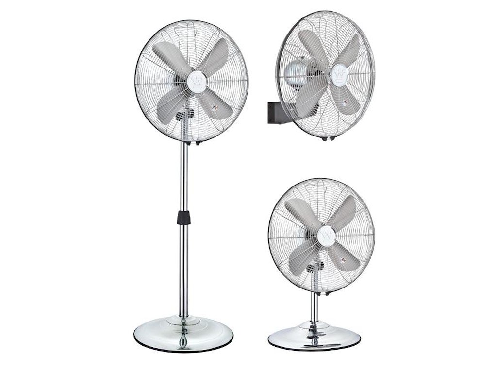 Westinghouse Silver Stream 3-i-1 Ventilator 40 cm Krom