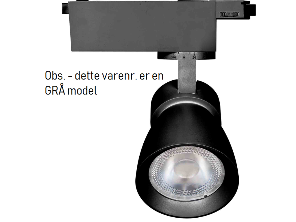 Methone Spot Grå 25W 4000K