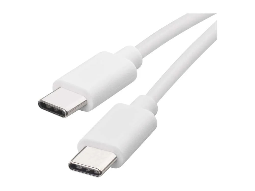 EMOS USB-C til USB-C kabel Hvid