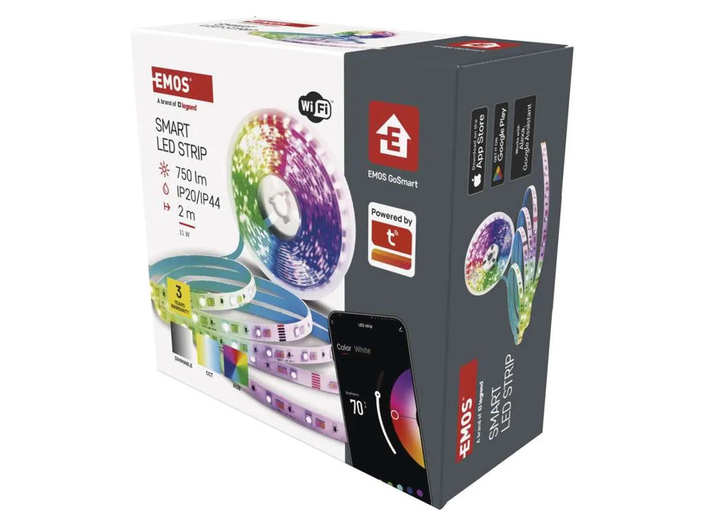 LED Bånd 2m RGB/CCT