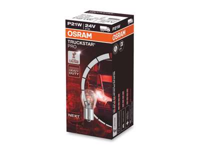 Osram 24v P21W BA15s Truckstar Pro (7511TSP)