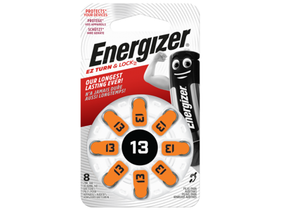 Energizer Høreapparat 13-Batteri | 8-Pak