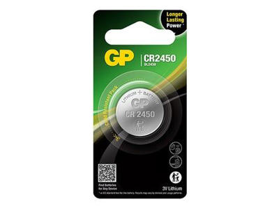 GP Lithium CR2450 Batteri | 1-Pak