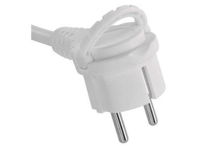 2-Stikdåse 1,5 Meter Ledning med 2 x USB A + 1 x USB C 