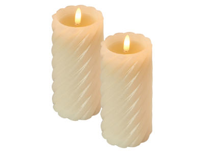 EMOS Snoet LED Bloklys 2-PAK m/timer