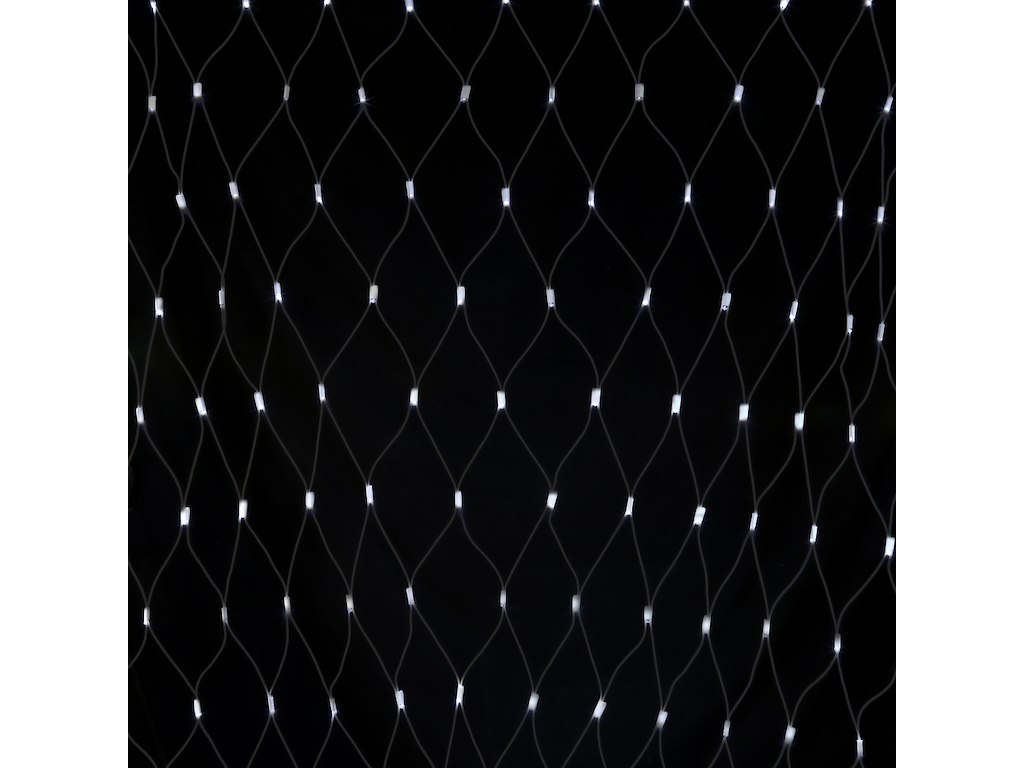 Festilight Stitch LED Net IP66 - L:2M x H:3M Hvidt Lys blinkende