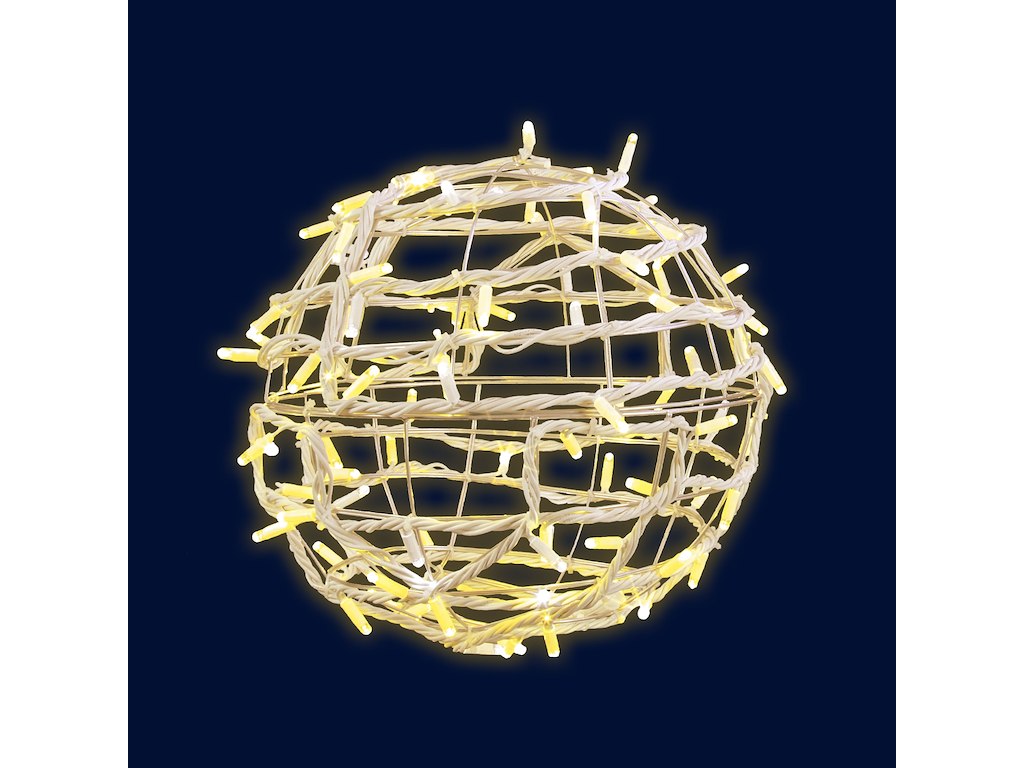 Festilight Saturn LED Kugle IP66 Ø60cm - Varm hvid