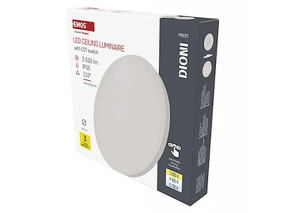 EMOS Dioni LED Plafond 32/22W 3CCT ø410mm