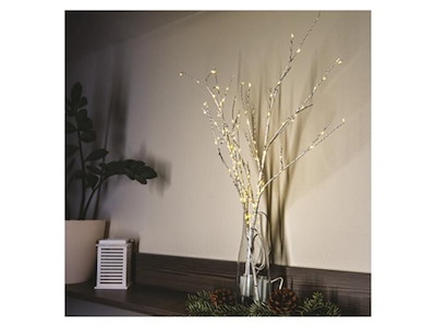 EMOS LED Julepynt Birkegren (2 stk)