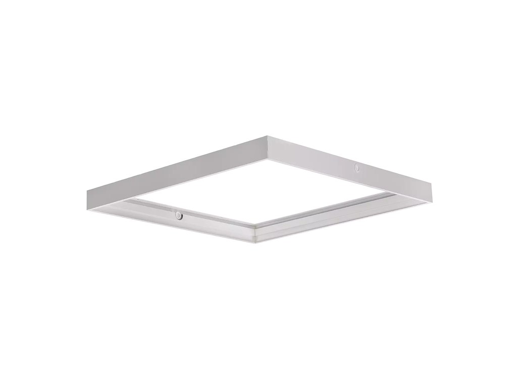 Påbygningsramme Backlight 60x60 Hvid 6,2cm 