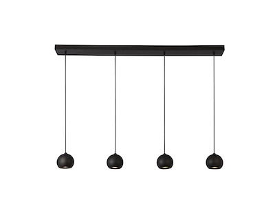 Searchlight Pendel Eindhoven Sort